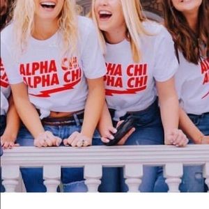 Alpha Chi Omega Lightning tee